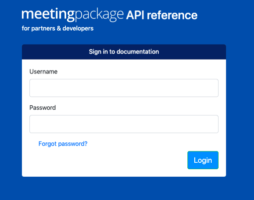 API reference library
