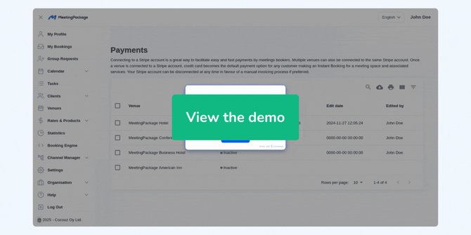 Payment settings KB